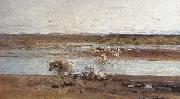 Nicolae Grigorescu Herd by the River China oil painting reproduction